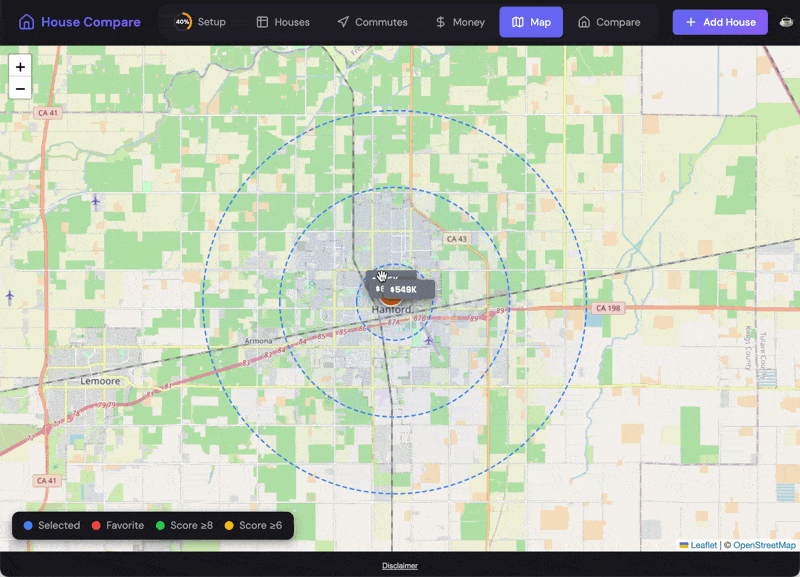 Add income, expenses, and goals